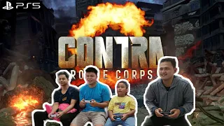 CONTRA: ROGUE CORPS ON PLAYSTATION 5 CO OP 4 PLAYERS!!