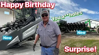 I Got my Dad a HUGE surprise for his Birthday