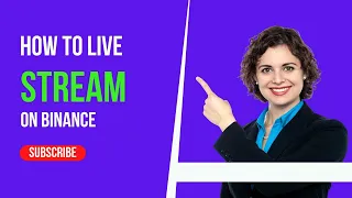 Binance Live Stream | Become  A trainer On Binance Live Stream Today And Earn Free Reward