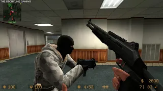 Counter Strike : Source - Office - Gameplay "Terrorist Forces" (with bots) No Commentary