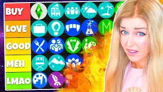 ranking all the packs for the sims 4 (eejit edition)