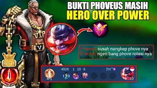 TERLALU SAKIT DAMAGE PHOVEUS SETELAH DI BUFF MOONTON! USER PHOVEUS AUTO BAHAGIA 🥰