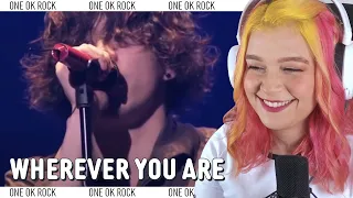 ONE OK ROCK 'Wherever You Are' Live MV | REACTION