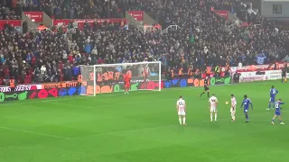 Stoke City - Daka penalty for Leicester