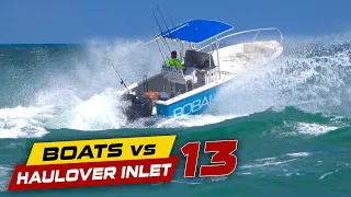 UNEXPECTED WAVES SNEAK UP! | Boats vs Haulover Inlet