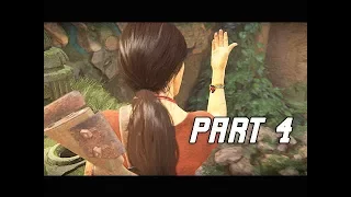 UNCHARTED THE LOST LEGACY Walkthrough Part 4 - QUEEN'S RUBY TREASURE (PS4 Pro Let's Play Commentary)