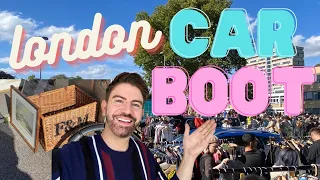 LONDON CAR BOOT SALE *I found so many bargains*🚗👌 | MR CARRINGTON