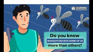 Mechanism behind Mosquito bites |Vista's Learning|