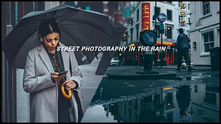 Rainy Streets of London - POV (street photography)