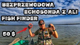 Test Echosonda Bezprzewodowa Fish Finder XJ-01 co to warte za 50 $ z Ali | W Poszukiwaniu Sandacza !