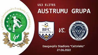 BFC Daugavpils vs. Riga FC Academy | Elites Austrumu Grupa U-13 2022