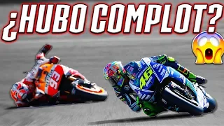 Cuando MARQUEZ DECIDIÓ que NO iba a DEJAR GANAR a ROSSI en MotoGP 2015