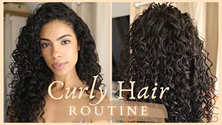 SOIN CHEVEUX ET ROUTINE CURLY !