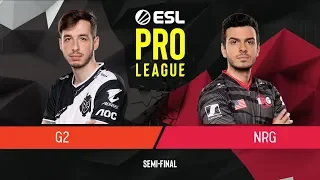 CS:GO - G2 Esports vs. NRG [Overpass] Map 3 - Semi-Final - ESL Pro League Season 9