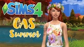 CAS: Времена года - Лето + День Рождение ^0^ | "Создание персонажей" | The Sims 4