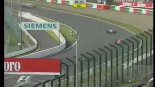 BIG CRASH Juan Pablo Montoya at Suzuka Grand Prix 2005