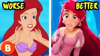 Disney Characters That Looked Better After Wreck It Ralph 2 And Ones Who Looked Worse