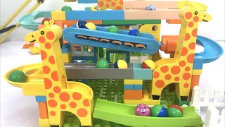 Duplo Marbles Run | The Multi Level Giraffe Slide