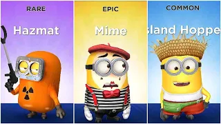 Minion Rush Hazmat VS Mime VS Island Hopper