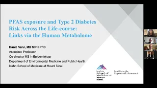 DANIA VALVI - PFAS exposure and type 2 diabetes risk across the life-course: the human metabolome