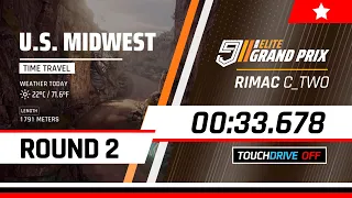 Asphalt 9 [Manual] | Elite Grand Prix RIMAC C_TWO | ROUND 2 | 33.678 | 1⭐ | Time Travel