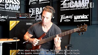 SLAP YOUR BASS LIKE RYAN MARTINIE - BASS LESSON - Bassiste Magazine # 71 - Ryan Martinie