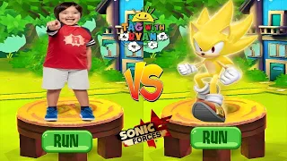 Tag with Ryan vs Sonic Forces - Super Sonic New Character UPDATE All Characters Unlocked All Bosses