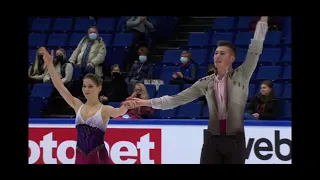 Анастасия Мишина/Александр Галлямов Короткая программа Finlandia Trophy 2021