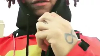 Trippie red after getting jumped by NYC bloods