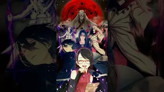 The Uchiha family edit #sakura #sasuke #madara #sarada #itachi #obito #uchihafamily