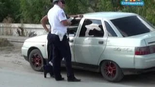 В Суровикино задержан нетрезвый водитель