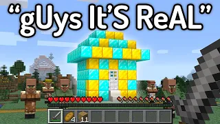 The Funniest FAKE Minecraft SPEEDRUNS Ever…