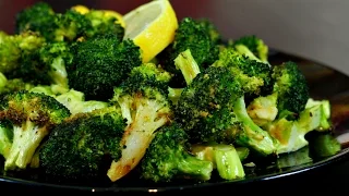 Roasted Broccoli with Nutritional Yeast and Garlic
