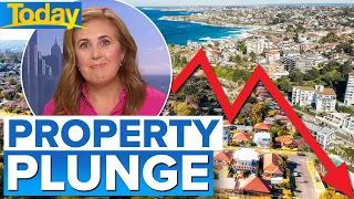 Which cities are experiencing worst decline in property prices? | Today Show Australia