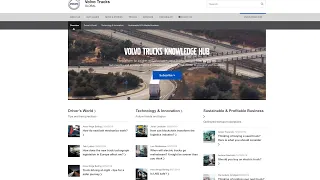 Volvo Trucks – Introducing the Volvo Trucks Knowledge Hub