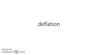 Deflation | Macroeconomic | Afsomali