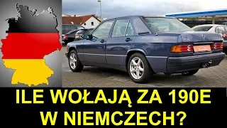 ILE KOSZTUJE Mercedes 190 E 2.3 z Niemiec?