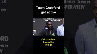 Team Crawford - when keeping it real goes wrong