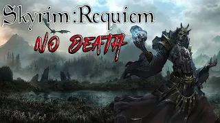 Skyrim - RFAB (без смертей на безумце) Lich Queen #17 Коллегия Винтерхолда и бой с Морокеем