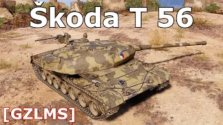 World of Tanks Škoda T 56 - 5 Kills 7,8K Damage | Battle with level 10