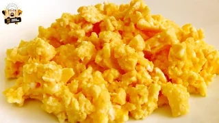 HOW TO MAKE SCRAMBLED EGGS IN A MICROWAVE