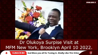 Dr Olukoya Surprise Visit at MFM New York Brooklyn USA April 10 2022