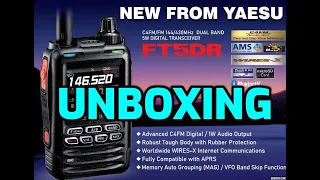 Yaesu FT5D Unboxing - UK