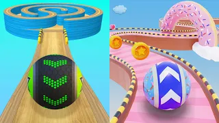 Going Balls, Candy Ball Run, Rollance Adventure, Rolling Sky Escape All Levels Gameplay Android,iOS