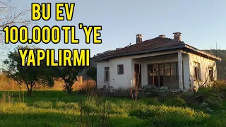 BU MÜSTAKİL KÖY EVİ BİZİM OLSAYDI ÇOK GÜZEL YAPARDIK | ŞEHİRDEN KÖYE GÖÇ ETTİK | KÖYE GÖÇ ETTİK