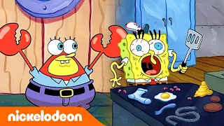 Губка Боб Квадратные Штаны | Ужас крабсбургера | Nickelodeon Россия