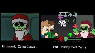 FNF Holiday mod Zanta vs. Zanta Claws 2