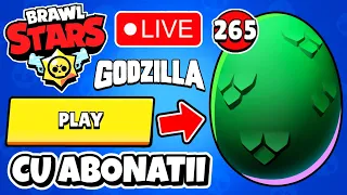 [LIVE] SEZONUL GODZILLA VINE CHIAR ACUM PE BRAWL STARS SI DESCHIDEM x50 STARR DROP-URI!