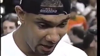 Spurs 1999 Tim Duncan Post Game