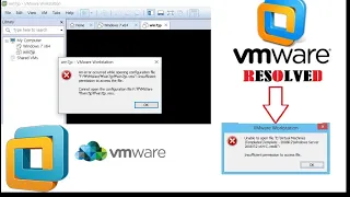 HOW TO RESOLVE INSUFFICIENT PERMISSION ISSUE - VMWARE